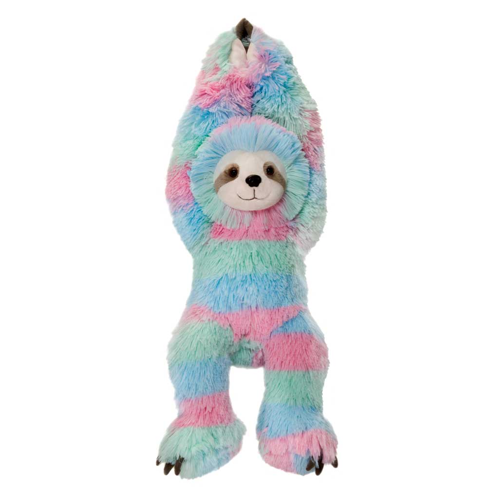 18" Colorful Cuddle Sloth