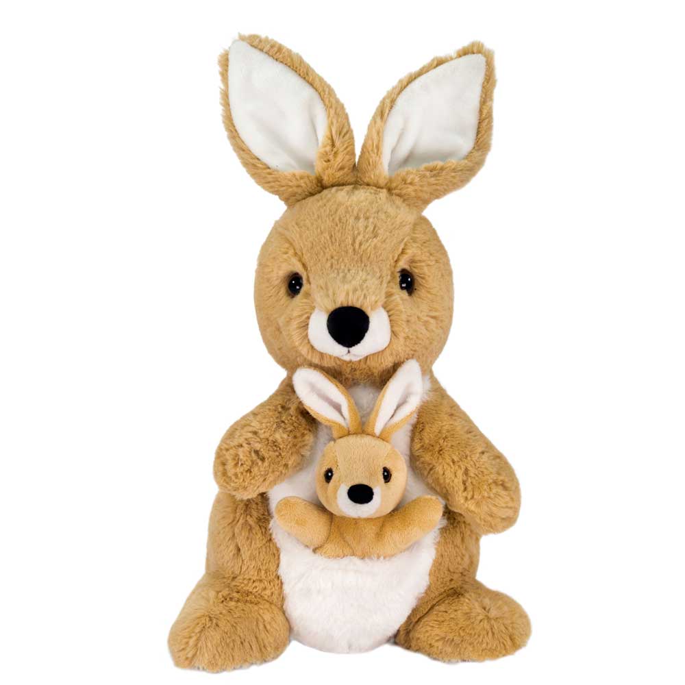 10" Kangaroo Mom & Baby