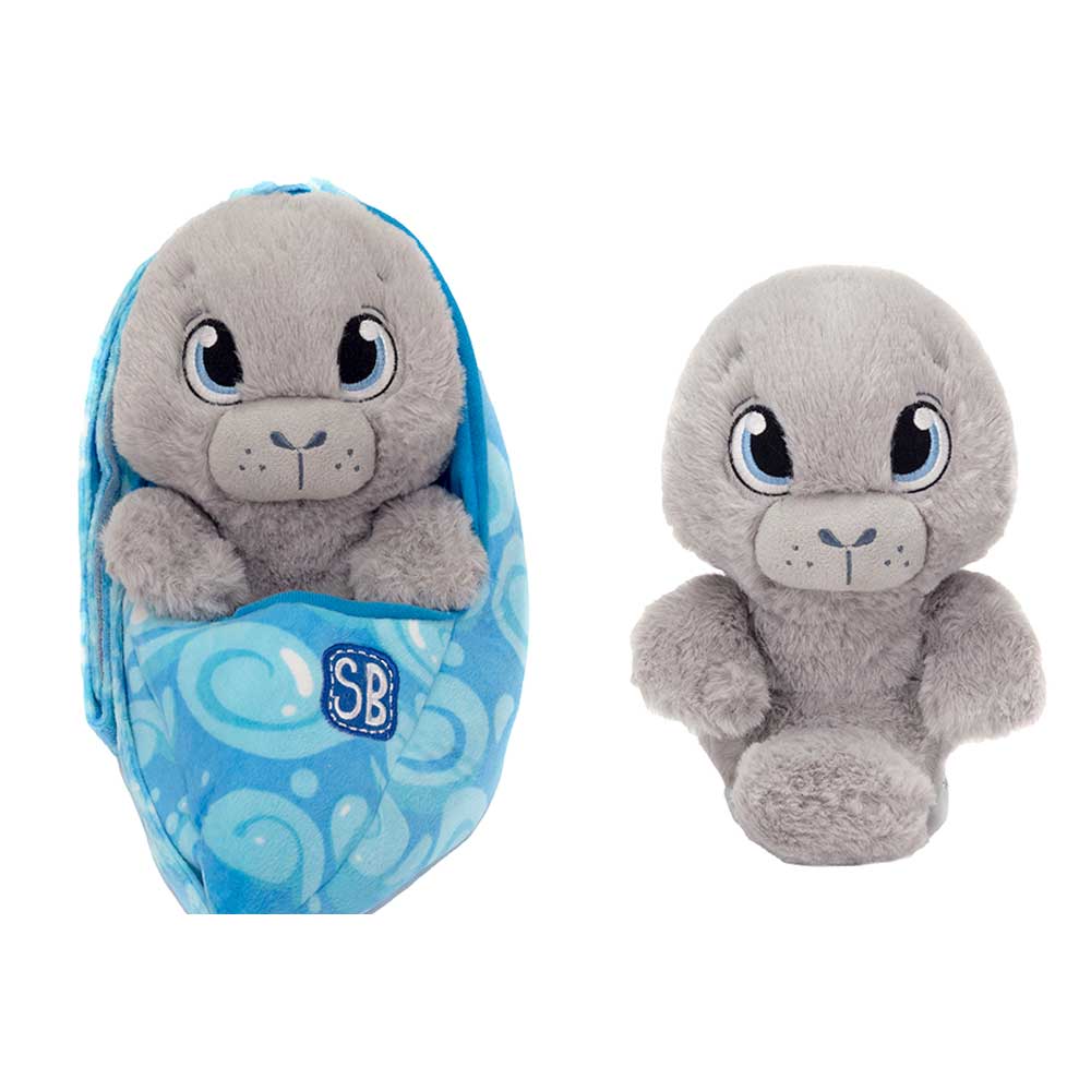 Swaddle Babies 9IN Sitting Manatee