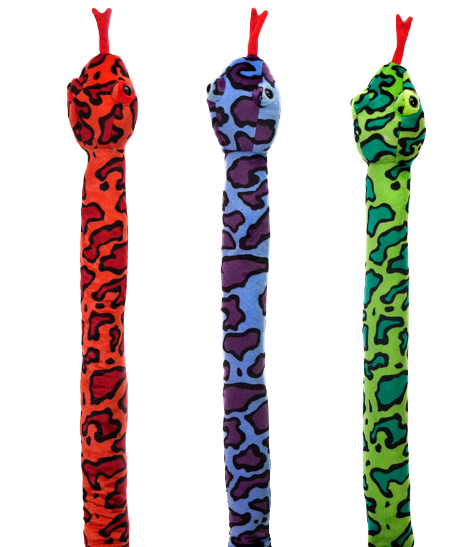 62" Leopard Print Snakes