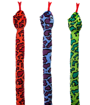 62" Leopard Print Snakes