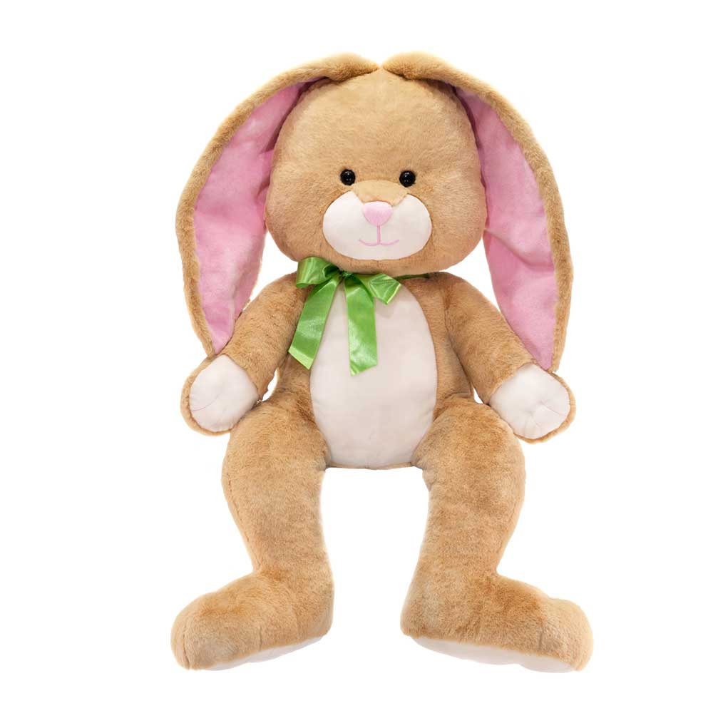 33" Brown Long Eared Cuddle Bunny