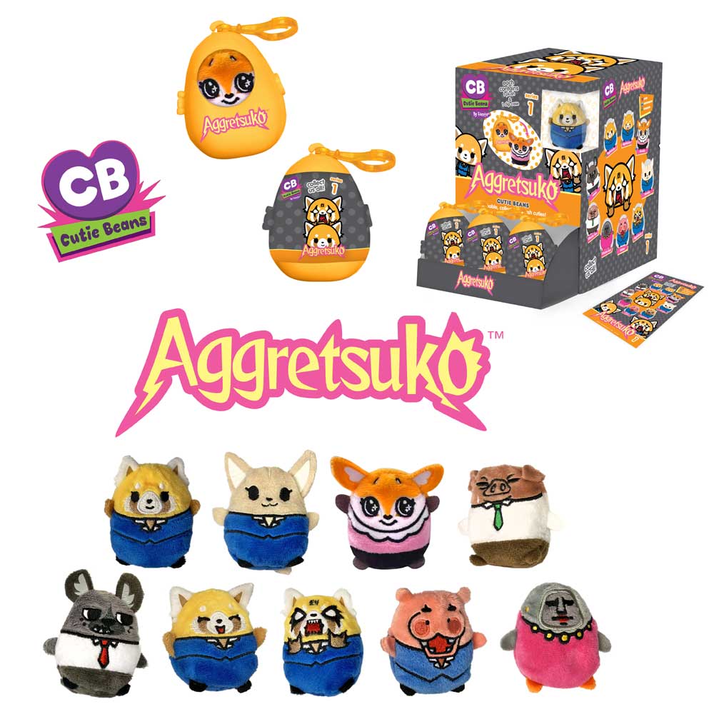 Cutie Beans - 3" Aggretsuko Series