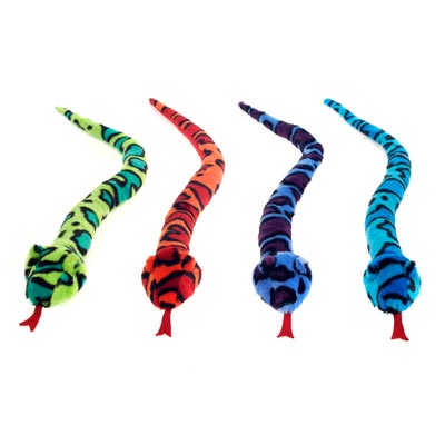 28" Leopard Print Whimsical Snakes