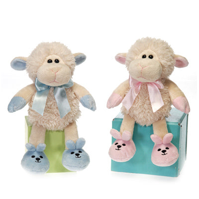 7" Baby Lamb with Color Trim