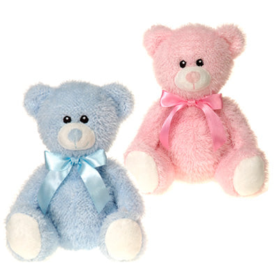 9" Bears with Ribbon