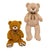 28.5IN H 2 ASST CUDDLE BEARS - TAN AND BEIGE