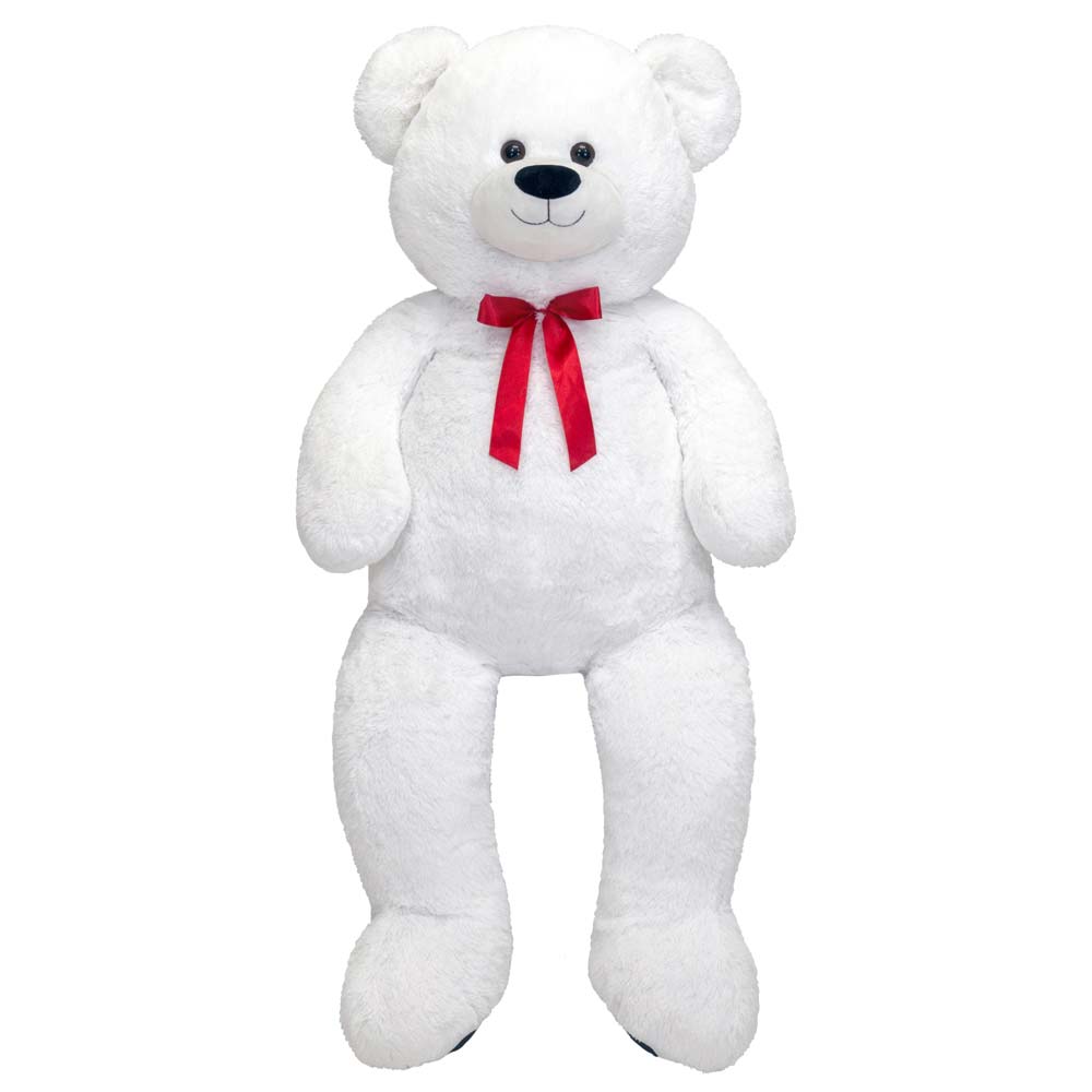 44IN H WHITE CUDDLE BEAR