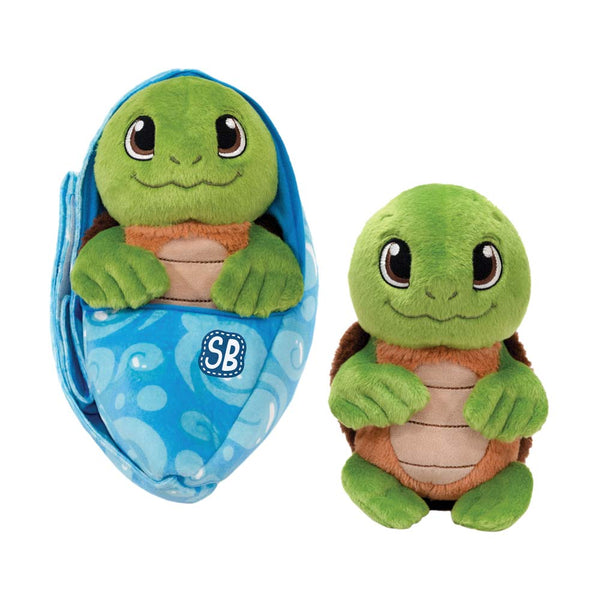 SWADDLE BABIES 9.5IN TURTLE IN SLING Fiesta Toy