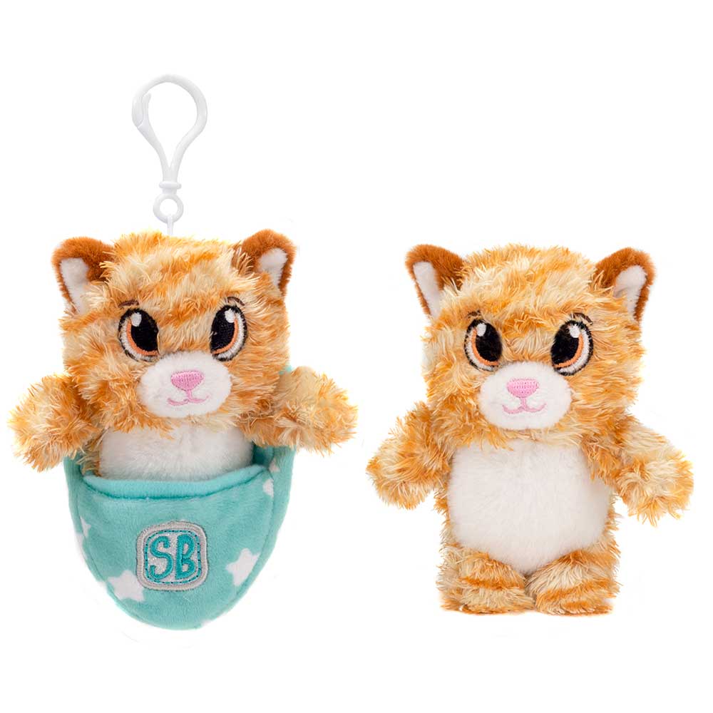 POCKET SWADDLES - 4.5IN CAT KEYCLIP