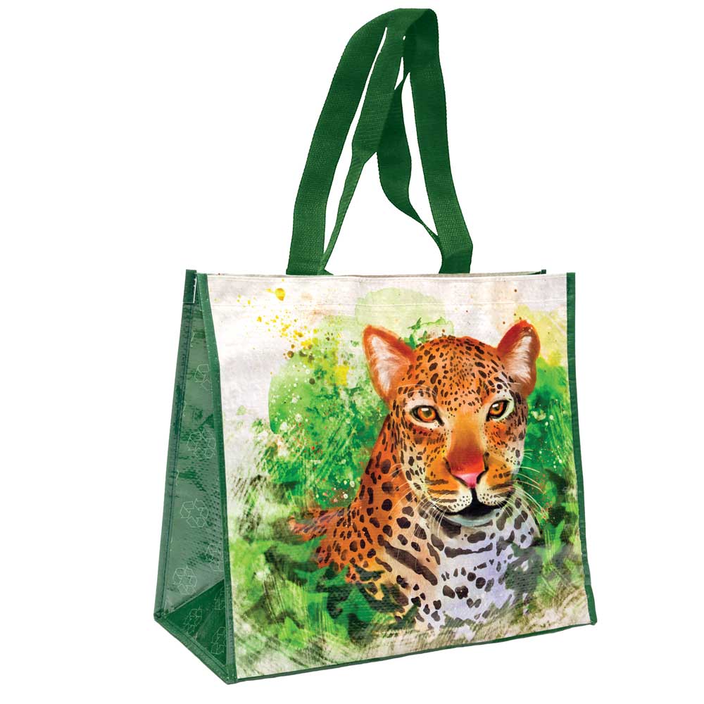 13.5IN x 15.5IN x 7IN LEOPARD WATER PRINT