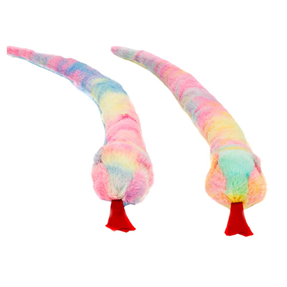 28IN 2 ASST. RAINBOW TIE DYE SNAKES