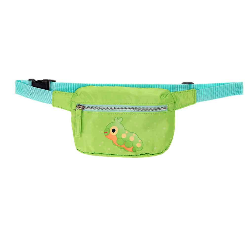 FANNY PACK - 7.5IN W X 5IN H X 1IN D SWALLOWTAIL CATERPILLAR