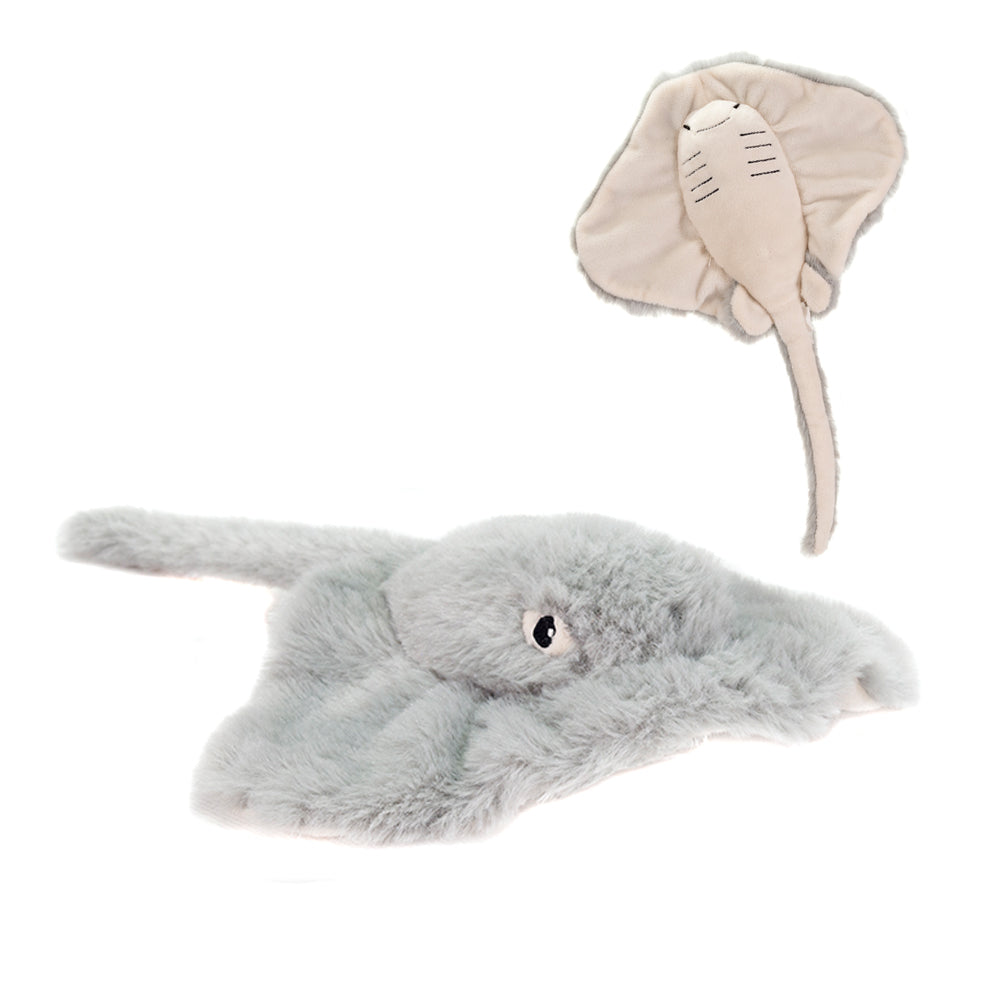 EARTH PALS -13IN GREY STINGRAY