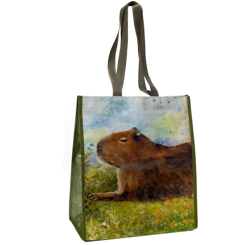 15.5IN x 13.5IN x 7IN - CAPYBARA WATER PRINT