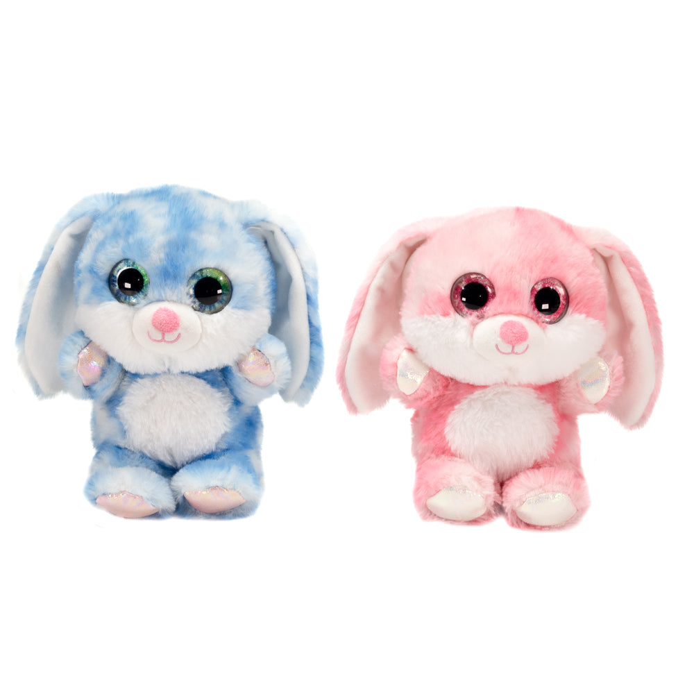 LIL' DAZZLEZ - 6.5IN 2 ASST. BLUE OR PINK-BUNNIES- SOLD