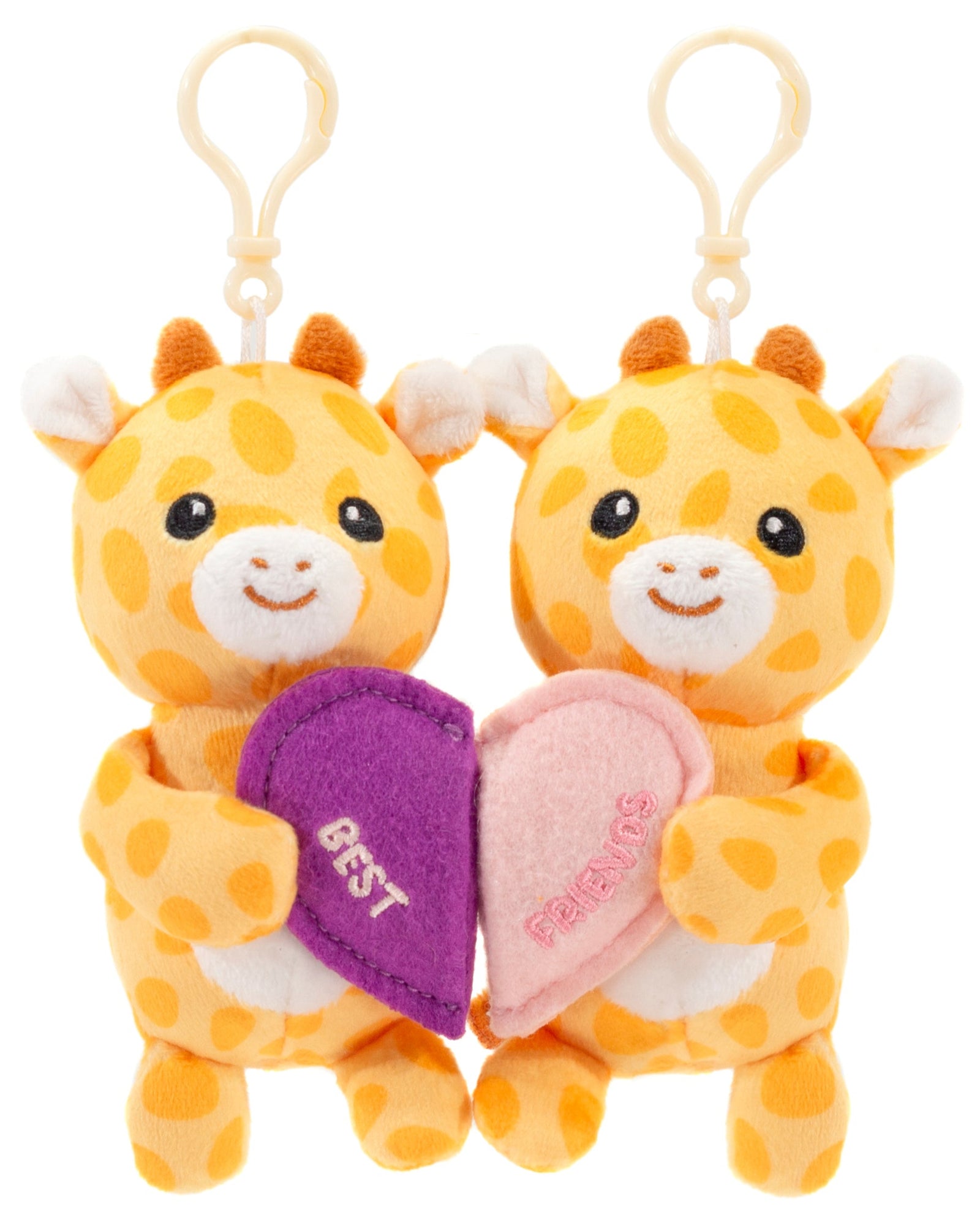 Besties Giraffes with Magnet Heart 5.5IN