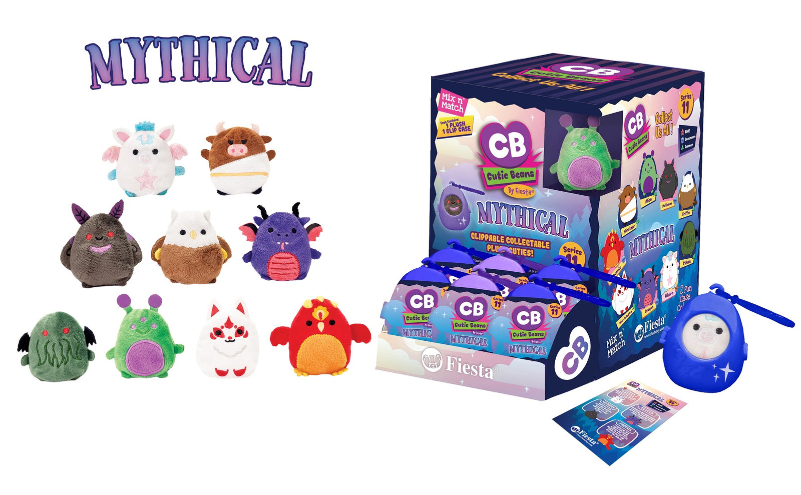 Cutie Beans - 3" Mythical Series