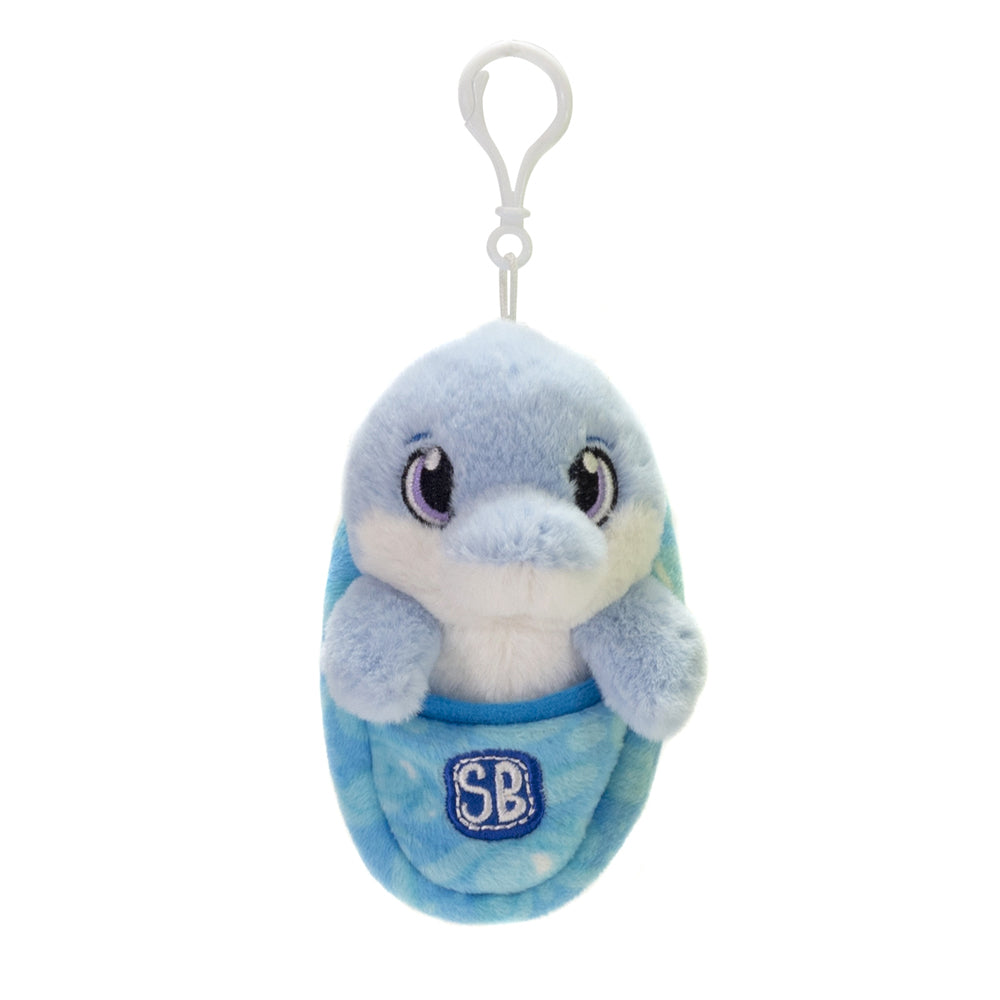 SWADDLE BABIES KC - 4.5IN DOLPHIN