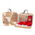 SUITCASE ANIMAL - 9.5IN W X 3.5IN L X 6.5IN H WITHFENNEC FOX (A09323)