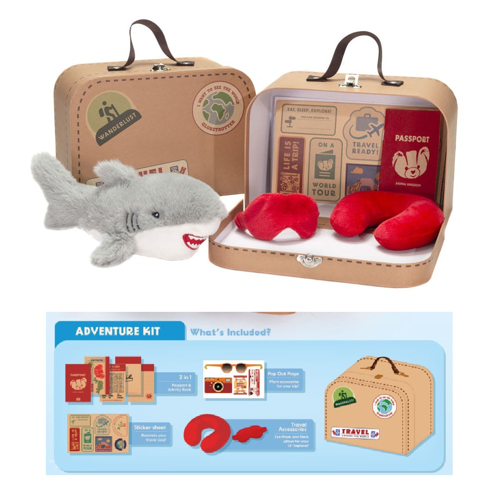 Lil Explorers Shark Travel Case