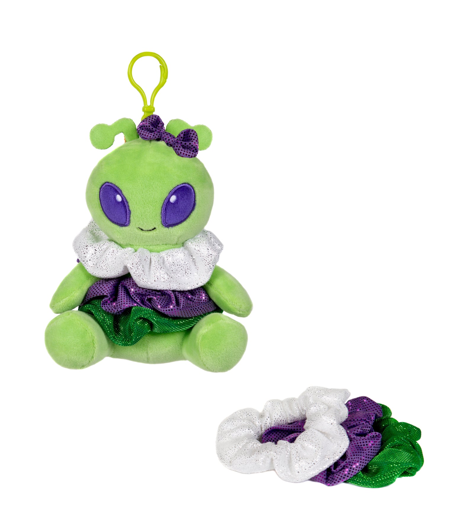SCRUNCH BUNCH - 6IN Alien Keyclip