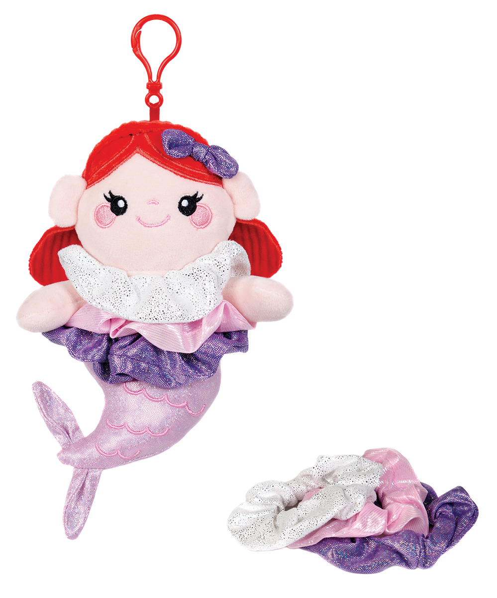 SCRUNCH BUNCH - 6IN Mermaid Keyclip