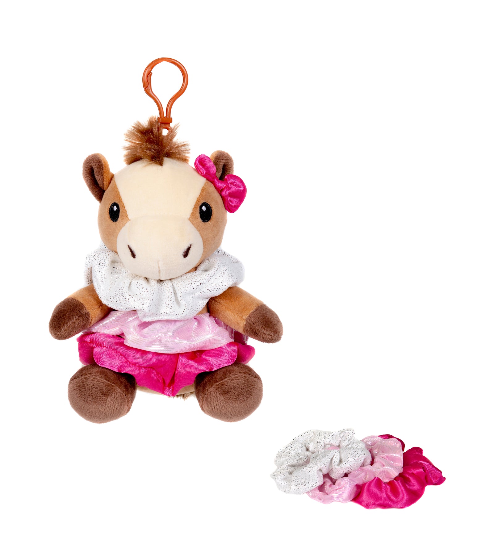 SCRUNCH BUNCH - 6IN Horse Keyclip