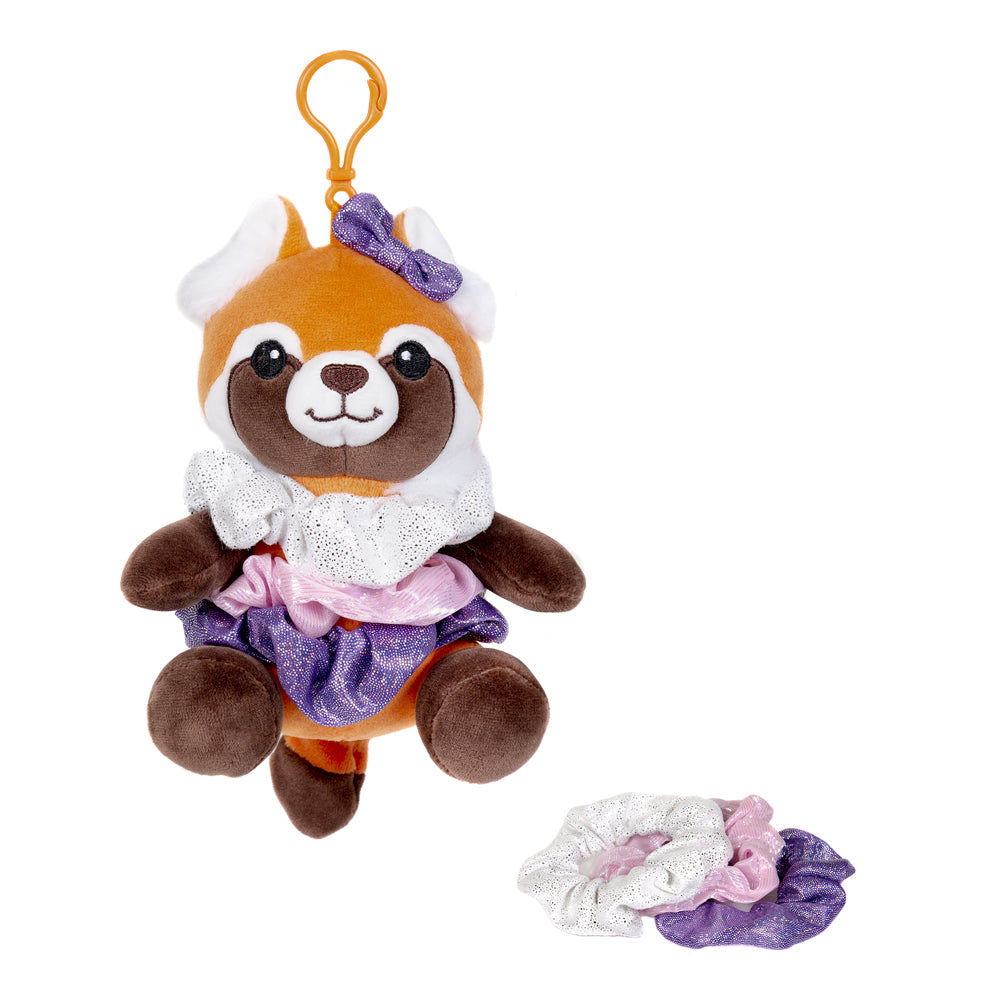 SCRUNCH BUNCH - 6IN Red Panda Keyclip
