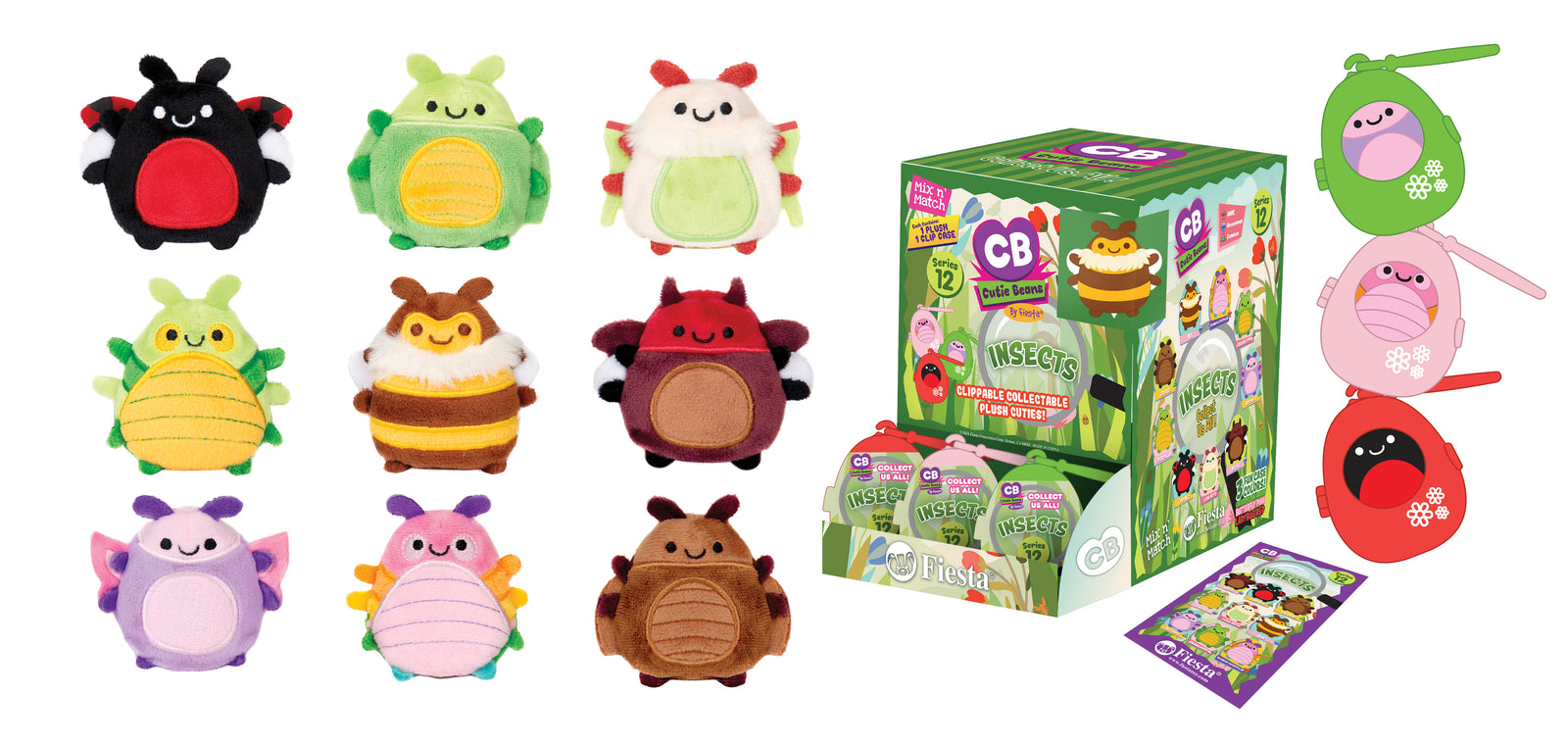 Cutie Beans - 3" Insects