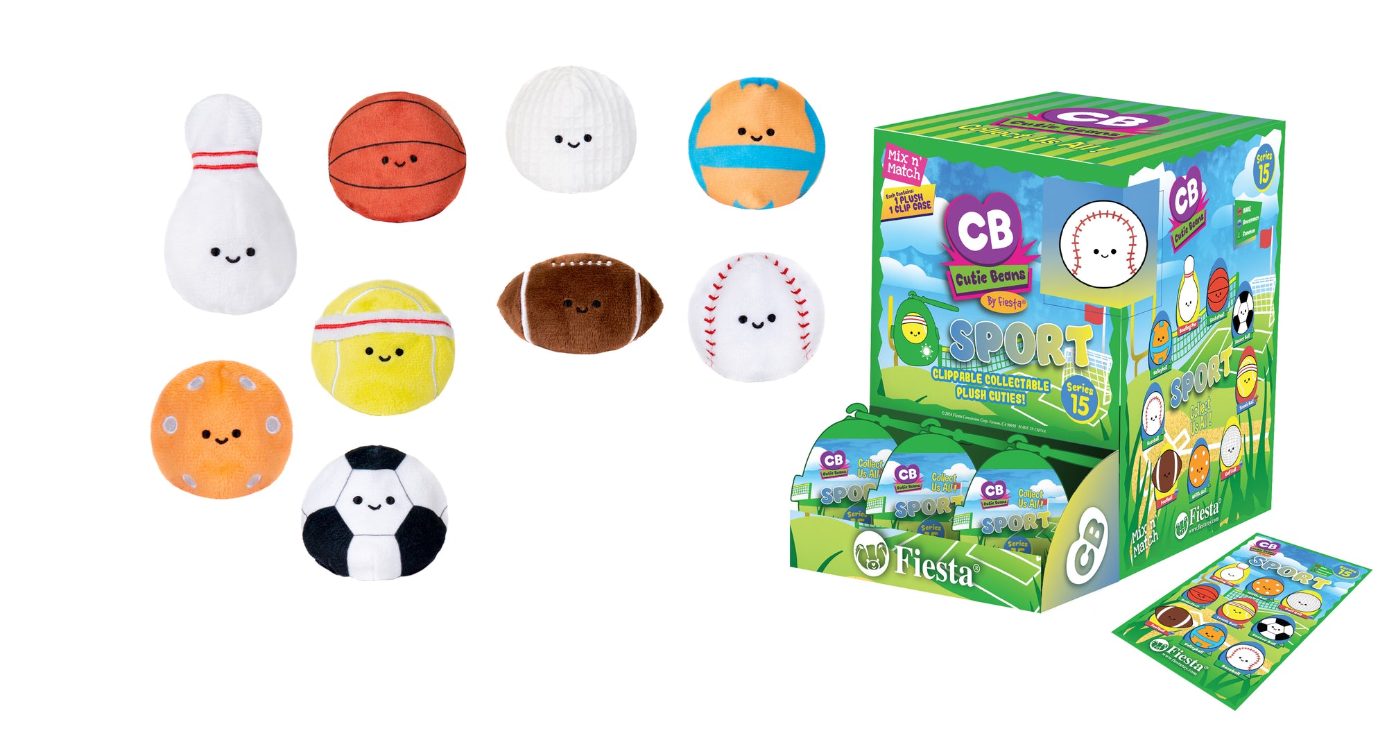 Cutie Beans - 3" Sports Series 15