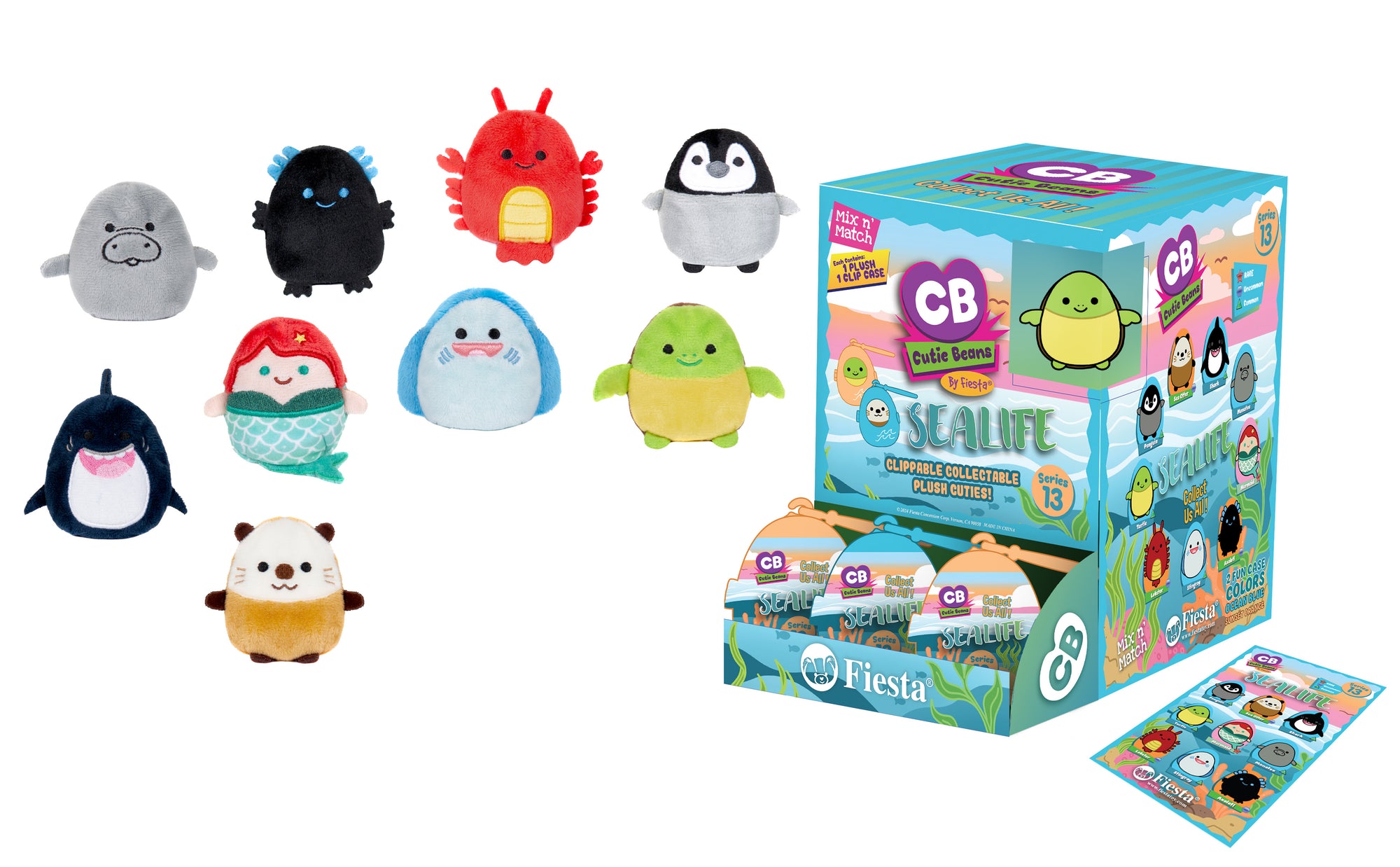 Cutie Beans - 3" Sealife Animals