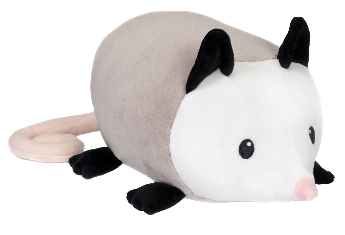 LIL' HUGGY - "Nibbles" Grey Opossum