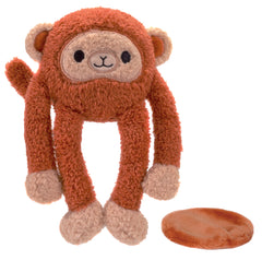 Noodlez Shoulder Sitter - Monkey - Fiesta Toy