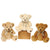 8IN 3ASST. PATCH BEARS - CREME, BEIGE, BRN