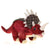 o14IN  RED TRICERATOPS WITH PICTURE HT