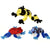 7IN 3 ASST BB FROGS - RED, BLUE, YELLOW
