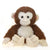 SCRUFFY - 9.5IN BROWN SITTING MONKEY