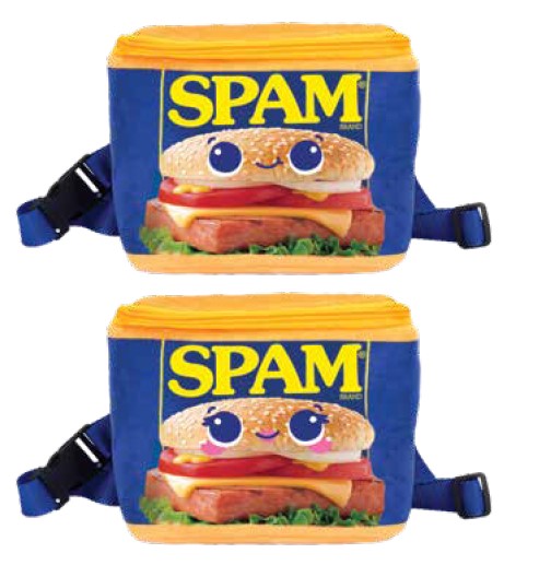 6IN 2 ASST SPAM FANNY PACK - Boy or Girl