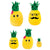 MAI TAI - 12.5IN 2ASST. PINEAPPLES-BOY PR GIRL-