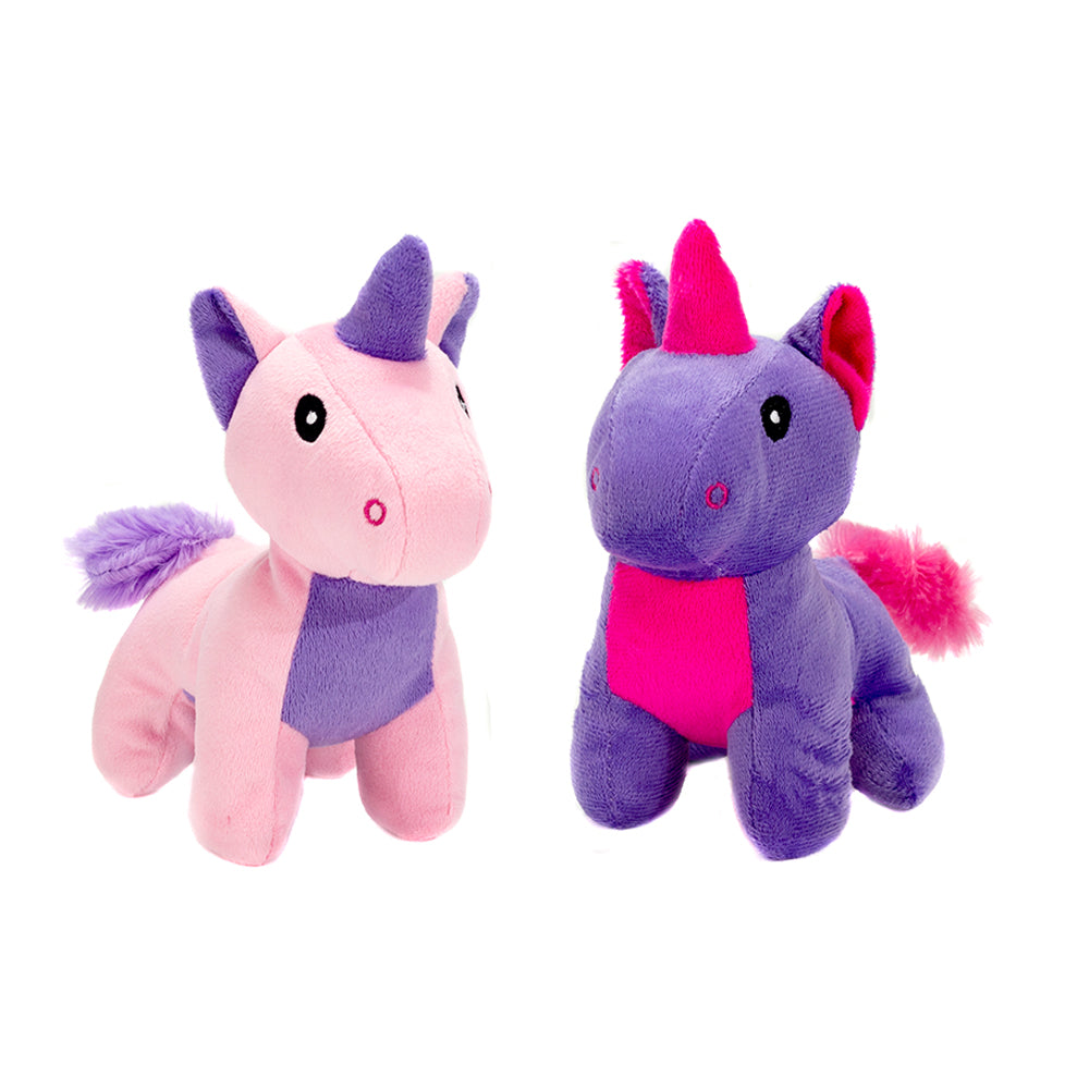 UNICORNS - 8IN 2 ASSORTED - PINK or PURPLE-sold separately