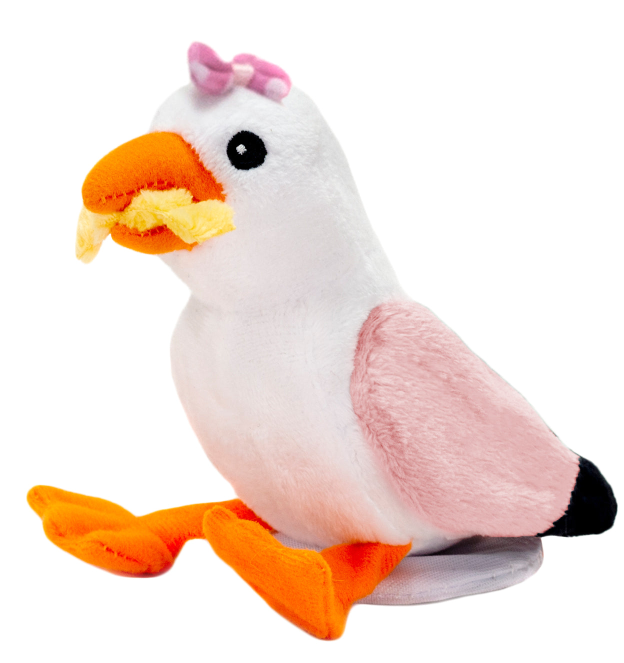 4IN MAGNET SEGULL WITH WRINKLE FRY