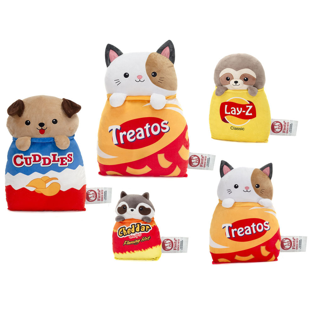 PARODY PALS - 10.5IN 4ASST. CHIP BAGS(sold separately)