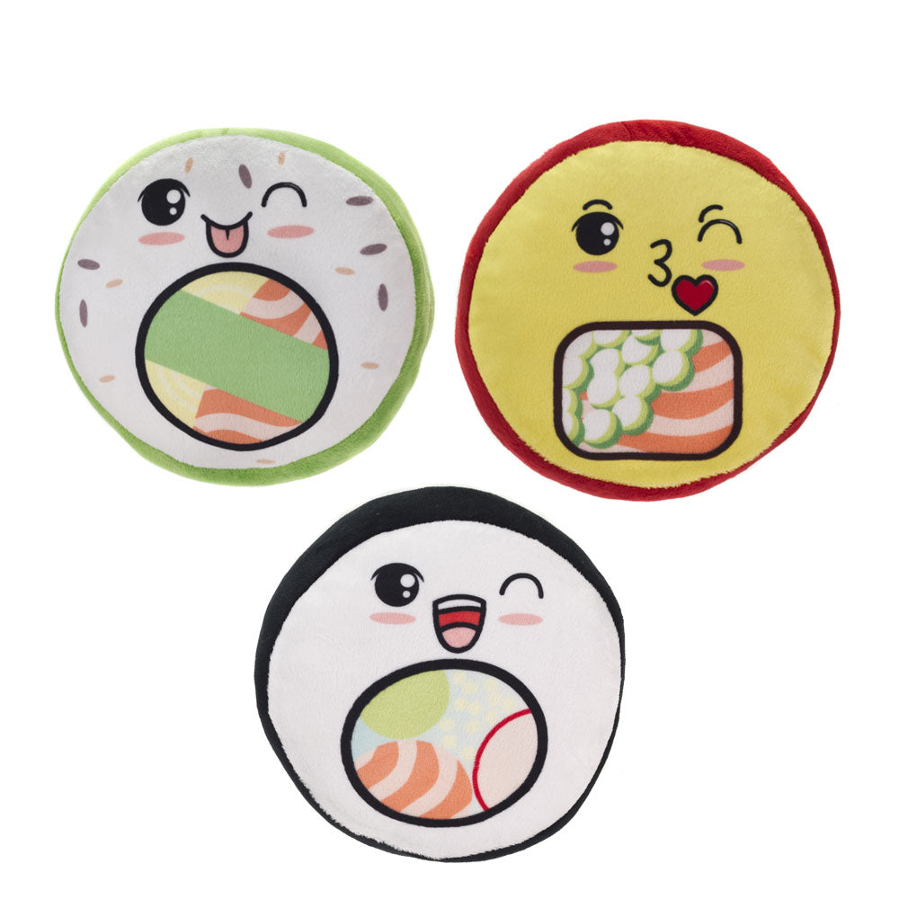 7IN 3 ASST.  SUSHI PLUSH