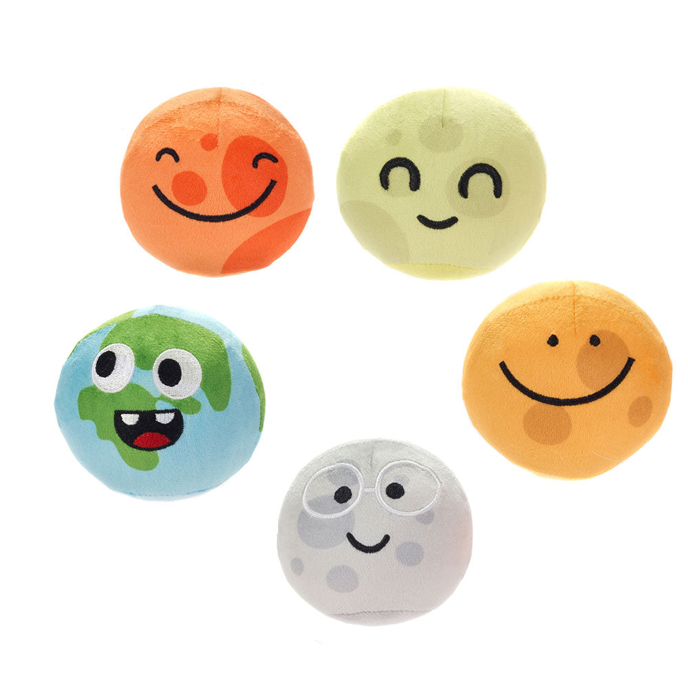 3.5IN PLANET SLOW RISE FOAM FACES PLUSH(sold separately)