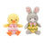 12IN 2ASST. CUDDLE EASTER BUNNY, DUCK