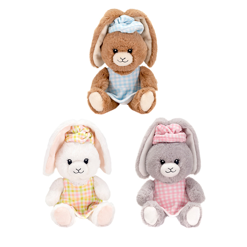 8” Cuddle Bunnies with Scrunchies