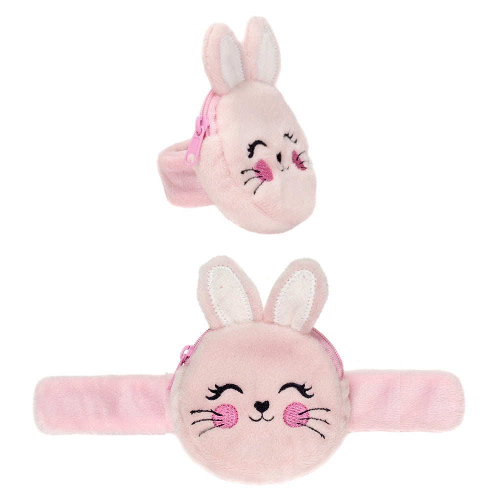 SLAP BRACELET - 3.5IN BUNNY WITH POCKETwithout display