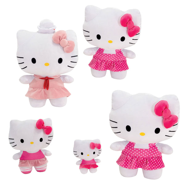 HELLO KITTY - 13.5IN 4 ASST. DRESSES - BALLERINA, SAILOR, POLKA