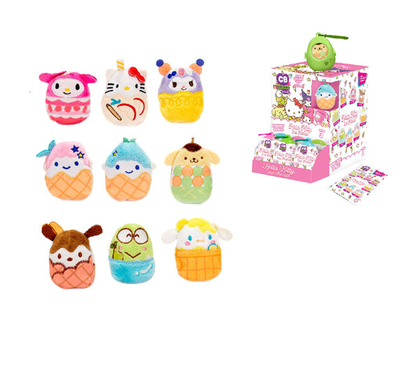 CUTIE BEANS 3IN SANRIO FAVORITE FLAVOR 9 ASST. Fiesta Toy